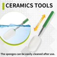 thumbnail image 5 of 2Pieces Telescoping Sponge on Stick Pottery Sculpture Sponge Holder Ceramic Throwing Stick Pottery T, 5 of 5