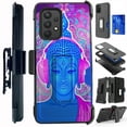 thumbnail image 1 of Compatible with Samsung Galaxy A52 5G Hybrid Card Holster Phone Case Cover (Buddha Mandala), 1 of 1
