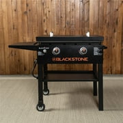Blackstone Original Outdoor Griddle, 28 Inch 2-Burner Flat Top Grill with Hard Cover, Black