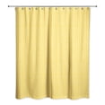 thumbnail image 2 of Creative Products Yellow Abstract Petal Pattern 71x74 Shower Curtain, 2 of 2