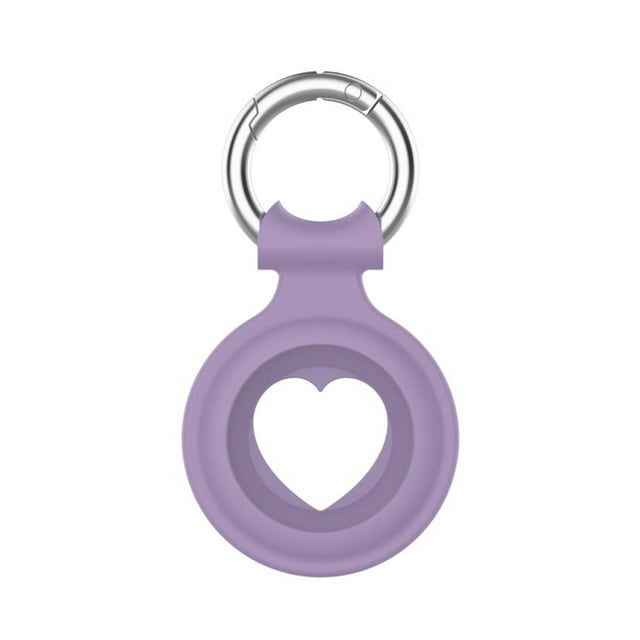 5PCS Silicone Protective Case For Key Finder Location Tracker Anti-Scratch Anti-Lost Protective Cover With Keychain ,Timely Reminder