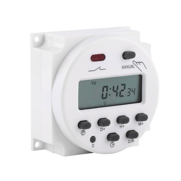 Light Timer, Wall Timer Programmable Light Switch Timer Switch, Light Timers, For Street Lamps For Fans