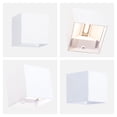 thumbnail image 4 of Lámpara de pared LED LámparaYa 6W luz amarilla 3000K blanco, 4 of 4