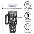 thumbnail image 4 of Bat Silhouette Halloween Pattern Tumbler with Handle and Lid,40oz Double Wall Vacuum Insulated Tumbler,Cups Gift for Women and Men, 4 of 7