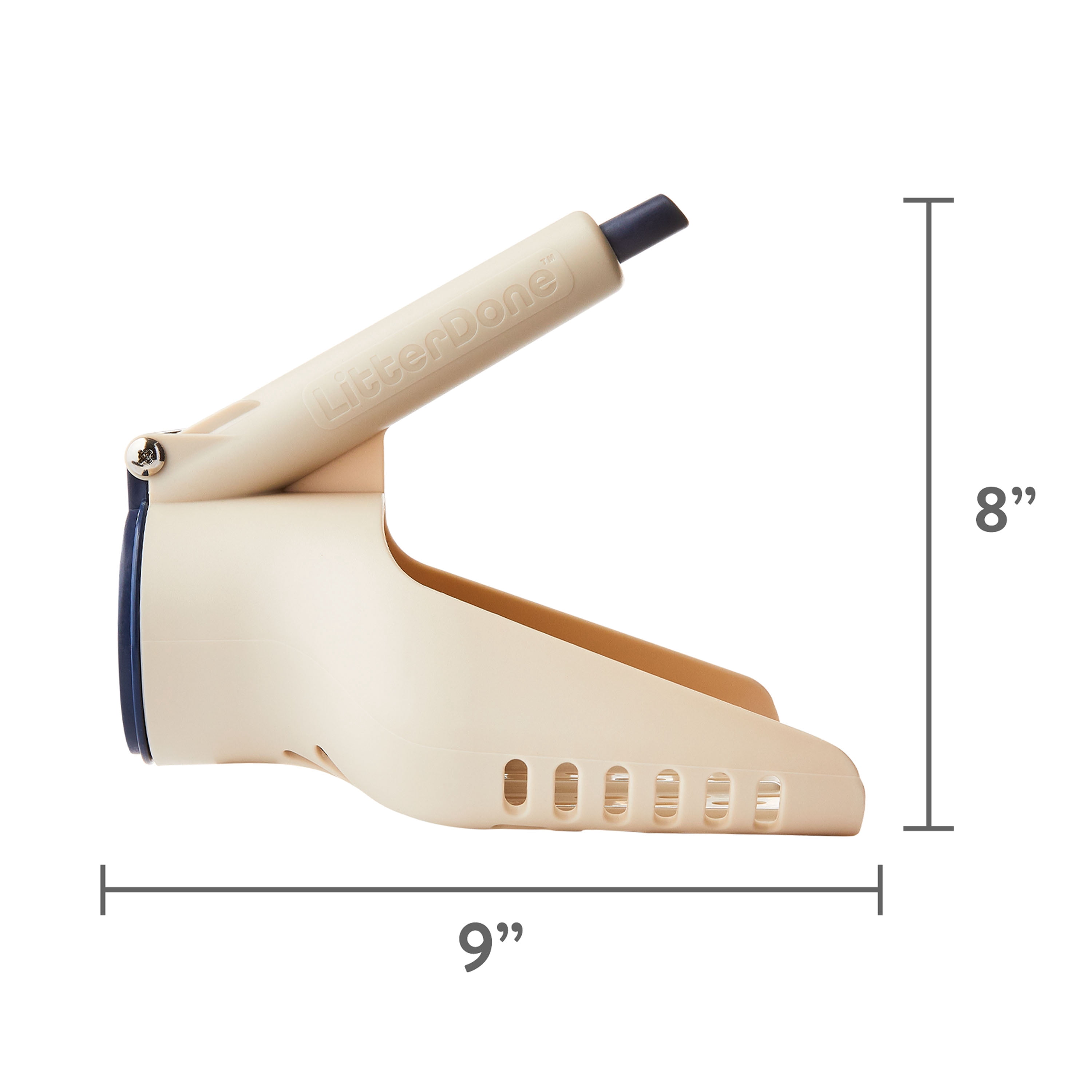 Vibrant Life Litter Scoop and Drop, Beige, Heavy Duty