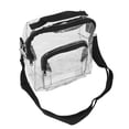 thumbnail image 4 of DEWIN PVC Bolsa de Mensajero Transparente Bolso de Hombro Transparente para el Trabajo Viajes de Negocios Hombres Mujeres, 4 of 5
