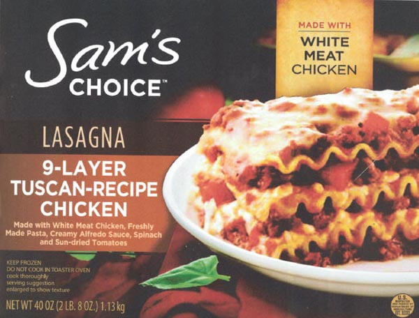 Featured image of post Chicken Lasagna Walmart Alfredo chicken lasagna rotisserie chicken series