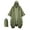 Green, variant on NKZNKZ Hooded Rain Poncho for Adult Raincoat with Pocket Lightweight Waterproof Unisex Raincoat Jacket for Hiking GREEN