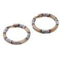 thumbnail image 1 of Almencla 5-6pack 2 Pièces Titane Clé Poche Outil Mini Split Porte-Clés Cercle Clip 6 Pcs, 1 of 8
