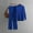 Blue, variant on YHAJDS Two Piece Set for Women,Womens Fall Winter Outfit Set Turtleneck Sweater Top and Loose Wide Leg Pants Cozy Home Wear Casual Fashion Ladies Fashion Set