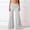 Light Gray, variant on Coral Foldover Pants, Wide Leg High Fold Over Waist Palazzo Lounge Pant,Y2K Corals Pants Fold Over Yoga Leggings