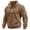 *Khaki, variant on VBVC Men's Quarter Zip Mock Neck Pullover with Pockets , Long Sleeve Outdoor Sweatshirt For Men, Khaki , S-3XL