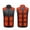Black, variant on Pisexur Heated Vest for Women Men - Upgrade 17 Heating Zones Electric Charging Vest Rechargeable Warming Heat Vest (Unisex)