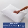 thumbnail image 2 of Casper Essential Pillow For Sleeping, King, White, Two Pack, 2 of 5