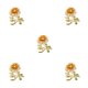 thumbnail image 2 of Guardurnaity Broches para mujer y niña, alfileres esmaltados con diamantes de imitación rosas, broche con purpurina, joyería, chal, decoraciones para Type2 NO2 Guardurnaity CBP184886, 2 of 4