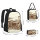 thumbnail image 2 of Disketp Train Mochila Estampada de Gran Capacidad con Lonchera y Estuche, Set de 3 Piezas para Estudiantes, 2 of 7