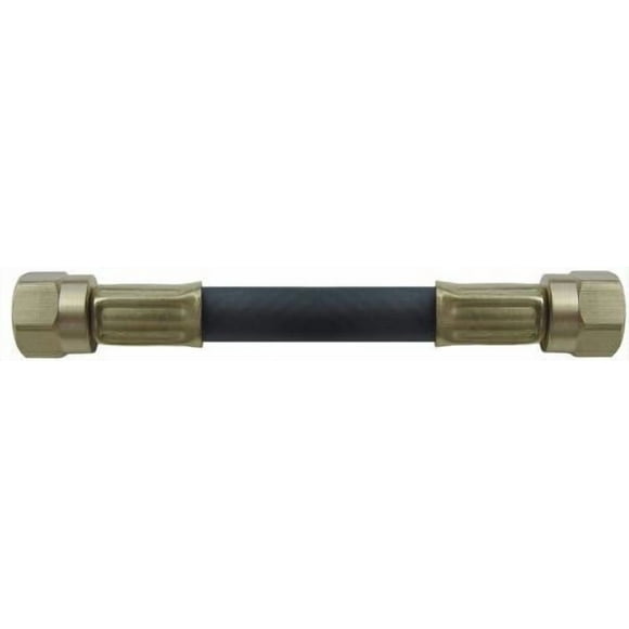 Marshall Excelsior Tuyau de Propane MER613-36 Diamètre Intérieur 3/8 Pouce Haute Pression; avec Protection Thermique; Longueur 36 Pouces; Thermoplastique et Laiton