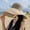 16cm brim cotton khaki color, variant on Famous Fisherman Hat, Women's Cotton Face Covering, Version Sun Protection, UV Shading Hat, Big Edge, Versatile, Big Brim, Summer
