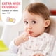 thumbnail image 5 of 1 pieza Bata bebé antiarrugas - Bata impermeable Delantal - Bata de viaje adecuada para bebés - Bata de comida para bebés -1-2 años, 5 of 5