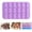 Purple, variant on Dog Treat Molds Silicone Molds Puppy Dog Paw and Bone, Non-Stick Food Grade Silicone Molds for Chocolate, Candy, Jelly, Ice Cube, Dog Treats, Cupcake Baking Mould, Muffin pan (B) Silicone Molds