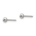 thumbnail image 2 of Stainless Steel 3mm Ball Stud Earrings Tool Ear Piercing Supply Button, 2 of 7