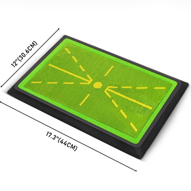 High Quality Golf Training Pad for Swing Detection Batting Ball Trace Directional Mat Swing Path Pads Swing Practice Pads DJD044-1