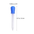 thumbnail image 4 of MasteelfCA 12pcs Medicine Dropper Silicone Dropper Portable Dropper Feeding Dropper, 4 of 8