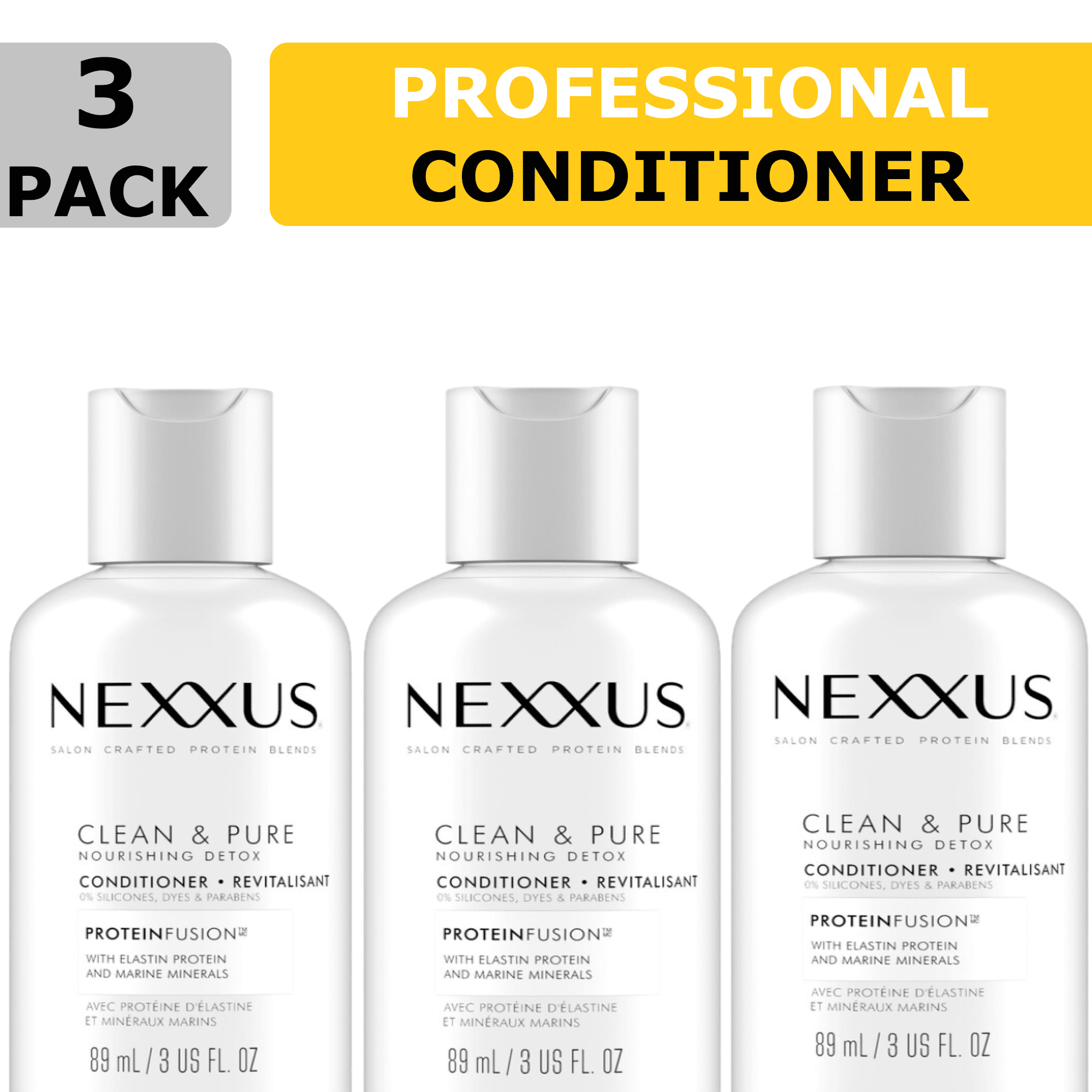 20 NEXXUS HUMECTRESS .34Oz EACH Samples SIZE Shampoo and Conditioner/  TRAVEL