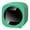Green, variant on amagogo Voice Control Mini Printer Box Thermal Inkless Printing Gift with Voice-to-image White