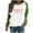 Green#halloween shirt for women plus size, variant on Halloween Shirt Womens Raglan Long Sleeve Crewneck Sweatshirt Funny Ghost Print Tops Vintgae Festival Clothes Gift Green,S