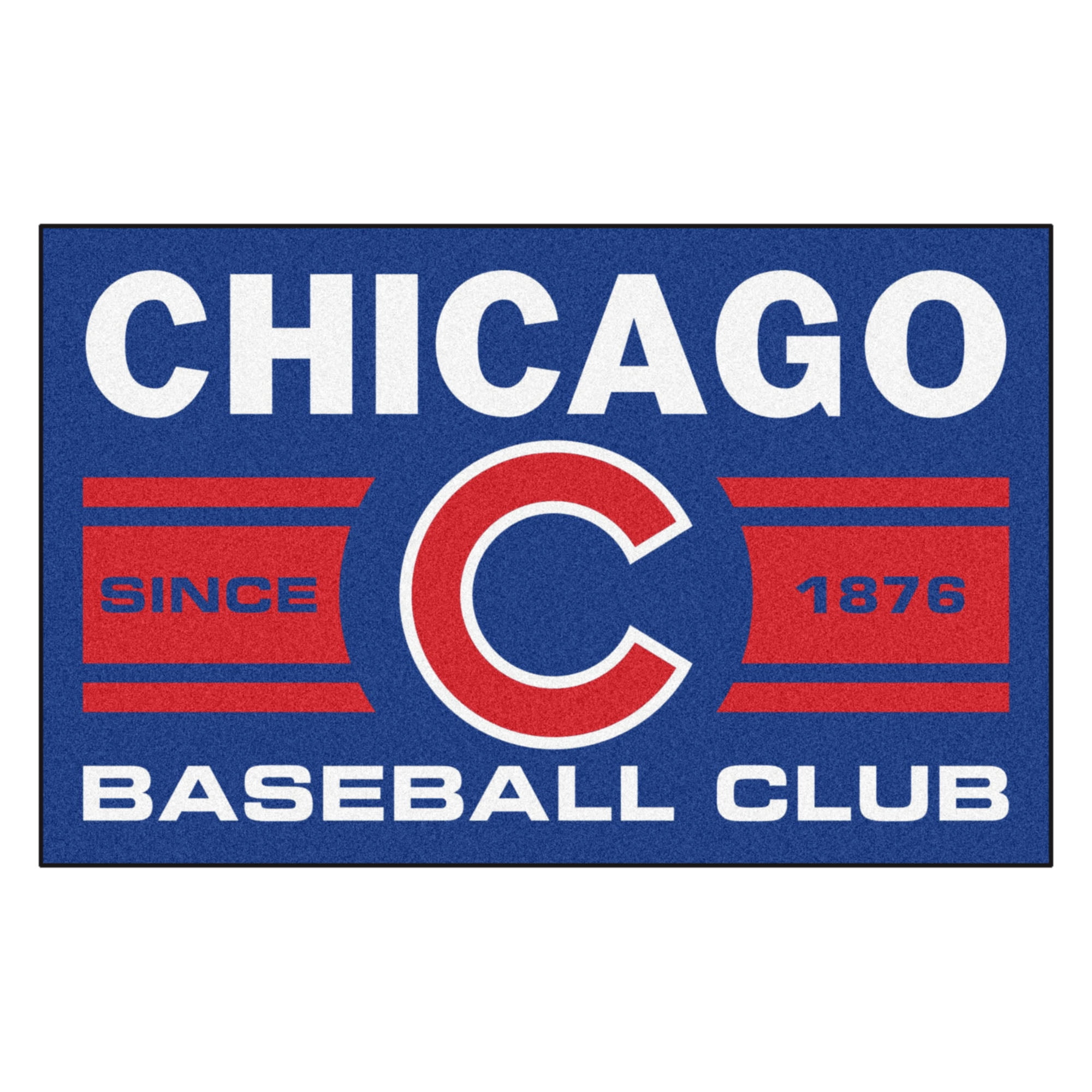 Chicago Cubs Baseball Club Starter Rug 19
