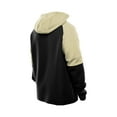 thumbnail image 3 of Men's New Era  Black New Orleans Saints Combine Authentic Color Block Raglan Pullover Hoodie, 3 of 5