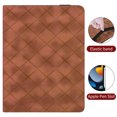 thumbnail image 2 of for Honor Pad X9 2023/Honor Pad X8 Pro 11.5 inch Case, Rhombus Grid Pattern Multiple Viewing Angles Stand Slim Folio Cover (Brown), 2 of 7
