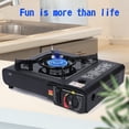 thumbnail image 2 of Motor Genic Butane/liquefied gas tank Dual purpose Burner Gas Camping Stove Tabletop Stove, 2 of 12