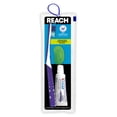 thumbnail image 1 of Kit de cepillo de dientes de viaje Reach Ultraclean de cerdas suaves, apto para TSA, 1 of 6