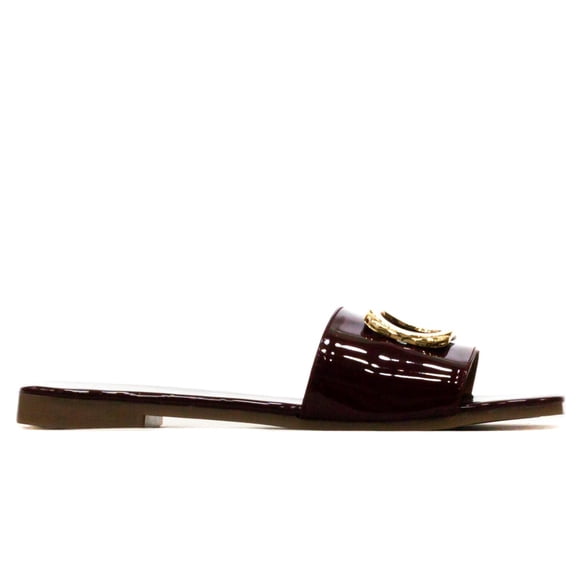 Sandalias Via Bella para Mujer 4003 vino 24.5