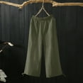 thumbnail image 2 of Ketyyh-chn99 Casual Pants Women Long Straight Pants Casual Elastic Waist Loose Pants AG,XL, 2 of 5