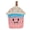 A, variant on Natural Loofah Cat Toy Milk Tea Cup Shaped Chew Toy with Silver Vine Straw Safe Teething Toy for Cats Kittens Teeth Cleaning