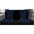 thumbnail image 2 of CalTrend Center Solid Bench Cordura Seat Covers for 1986-1989 Ford Aerostar - FD127-04CC Blue Insert with Black Trim, 2 of 3