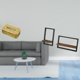 thumbnail image 2 of Caja De Pañuelos Para Baño, Soporte Para Papel Higiénico Y Estantes Flotantes, Estantes De Pared De Madera, Decoración De Pared Moderna, Juego De Estantes De Exhibición Para El Hogar Y El, 2 of 7