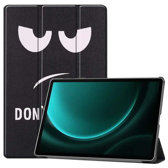 Pour Samsung Galaxy Tab S9 FE+ Étui 2023 Magnétique Tablette Étui Rigide Funda pour Samsung Tab S9 FE S9 FE Plus Couverture Intelligente Funda Enfants YJ S9 FE 10.9 Pouces