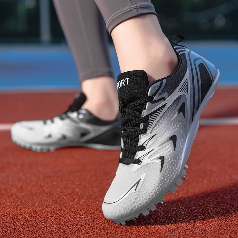 Mens Womens Boys Girls Spikes Athletics Racing Running Shoes Track and Field Sneaker