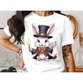 thumbnail image 2 of Magician Bunny Rabbit Magic Illusionist Gift Men Women Kids T-Shirt Magician Magic Bunny Rabbit Birthday Holiday Gifts Tshirt, 2 of 9