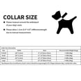 thumbnail image 4 of Collar para perro Martinger con rayas multicolor reflectantes 3M de 8 colores de Blueberry Pet, 4 of 5