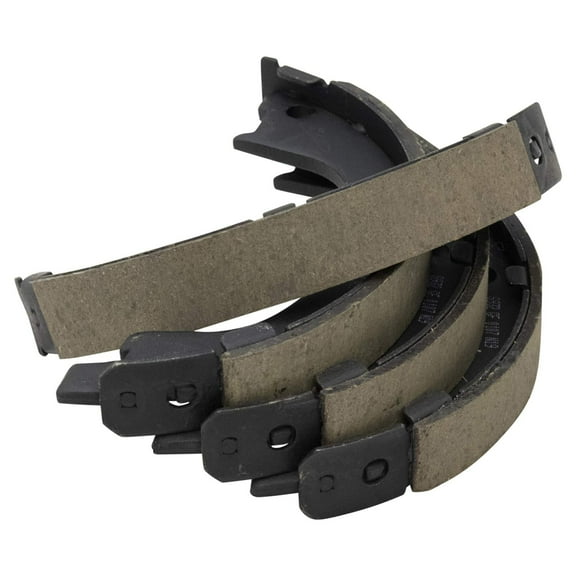 TRQ Rear Parking Brake Shoe Set Fits Select 2015 Chevrolet Captiva Sport 2007-2017 Equinox 2010-2017 GMC Terrain 2008-2010 Saturn Vue 2007-2009 Suzuki XL-7
