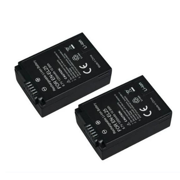 Digital Camera Battery 2 Pack EN-EL25 Camera Battery for Nikon Z50 ZFC Z 50 Z FC MH-32 Camera