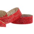 thumbnail image 3 of Cinta de Diamantes,1m 5 Yardas Filas de Diamantes Decorativo de Imitación con Adhesivo de Fusión en ción de Pasteles, Fiestas(rojo) cinta de diamantes Spptty Ropa y Accesorios, 3 of 7