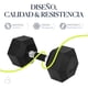 thumbnail image 2 of Mancuernas Hexagonales 50lbs 2pzs Set Eleva Premium Pvc Gym, 2 of 8