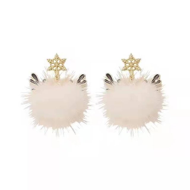 Pendientes colgantes navideños, regalos navideños para mujeres y niñas
