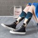 thumbnail image 5 of Fotbe Playful Smile Cute Dog Calcetas Divertidas Estampadas para Hombre y Mujer, Calcetas de Algodón hasta la Rodilla para Caminar, Correr, Enfermería y Embarazo, 5 of 6